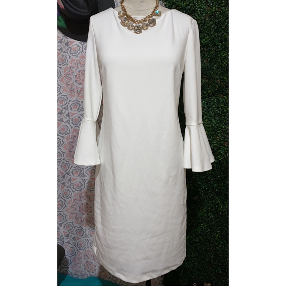 White formal dress